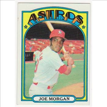 1972 Topps Joe Morgan #132 Card - HOF'er