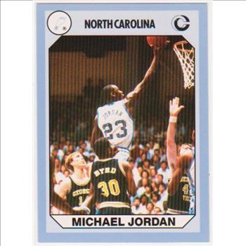 Michael Jordan 1990 North Carolina #89 College Card
