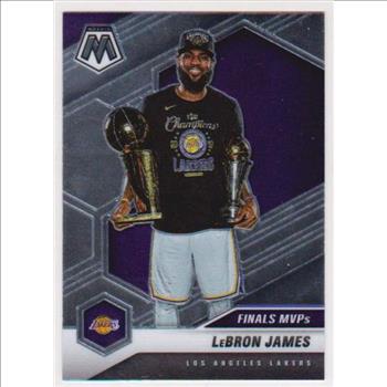 Lebron James 2020-21 Panini Mosaic #297 Card