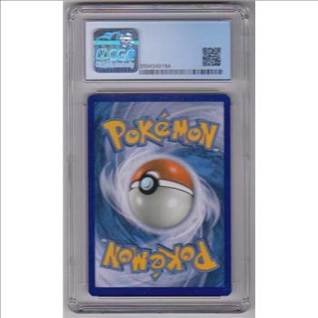 Graded CGC NM/Mint+ 8.5 - Caterpie 2016 Pokemon REVERSE HOLO #3/108 Card