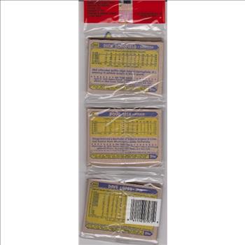  1987 Topps Baseball 49 Card Rack Pack w/ Ozzie Smith On Front