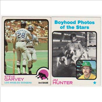 1973 Topps Steve Garvey #213 + Jim 