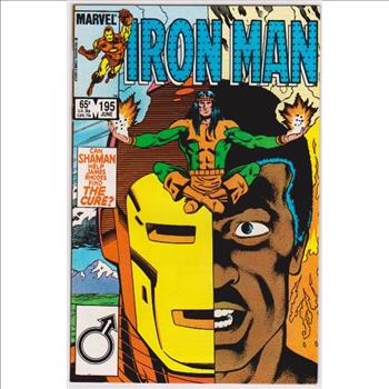 1985 Iron Man #195 Issue - Marvel Comics