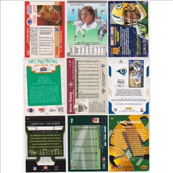 Football Card Collection 1990-2021 w/ Joe Montana, Dan Marino + More
