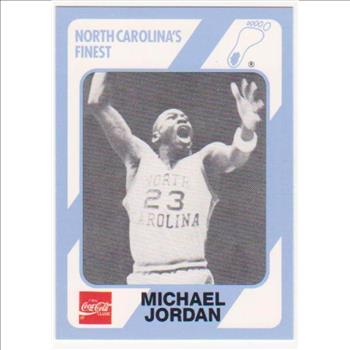 Michael Jordan 1989 North Carolina #65 College Card