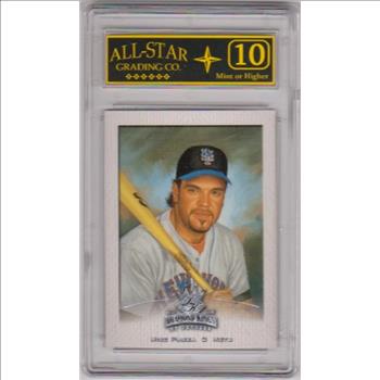 Graded 10 - Mike Piazza 2002 Donruss Diamond Kings #67 Card
