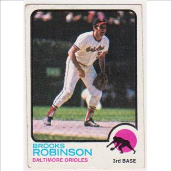 1973 Topps Brooks Robinson #90 Card - HOF'er