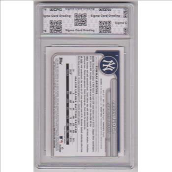 Graded Sigma Gem Mint 10 - Aaron Judge 2024 Bowman #7 Card