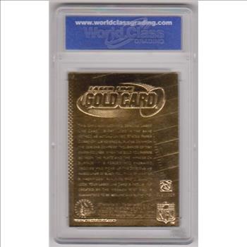 Graded Gem Mint 10 - Tom Brady 2003 Merrick Mint 23 Kt Gold Card