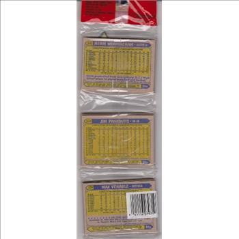  1987 Topps Baseball 49 Card Rack Pack w/ Ozzie Smith On Front
