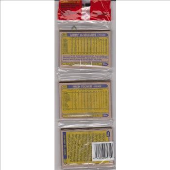 1987 Topps Baseball 49 Card Rack Pack w/ Mike Schmidt On Front