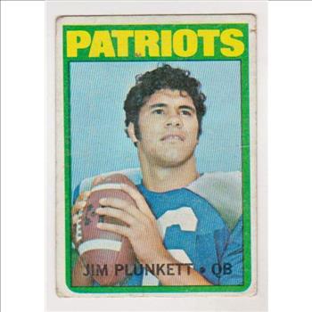 1972 Topps Jim Plunkett #65 Rookie Card