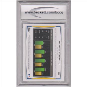 Rookie Graded BCCG 10 - Michael Conforto 2014 Bowman Draft #DP7 Card