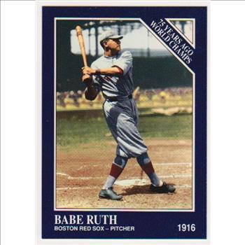 1991 Conlon Babe Ruth #145 PROTOTYPE Card - Scarce Promo