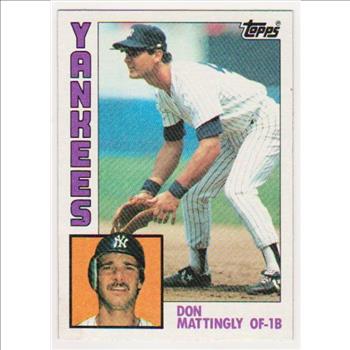1984 Topps Don Mattingly #8 Rookie Card
