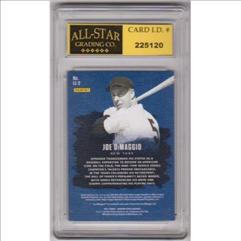 Graded 10 - Joe DiMaggio 2017 Panini Diamond Kings Legacy Lithographs #LL-2 Insert Card