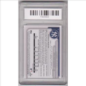 Graded Gem Mint 10 - Aaron Judge 2024 Bowman #7 Card