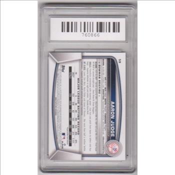 Graded Gem Mint 10 - Aaron Judge 2023 Bowman #59 Card