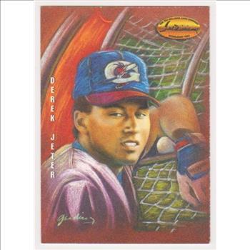  Derek Jeter Rookie - 1994 Ted Williams Company Gardiner Collection #DG-3 Dan Gardiner Insert Card
