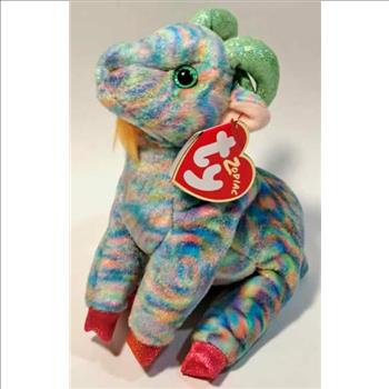 2000 Ty Beanie Baby Zodiac Goat - New With Tags
