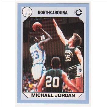 Michael Jordan 1990 North Carolina #61 College Card