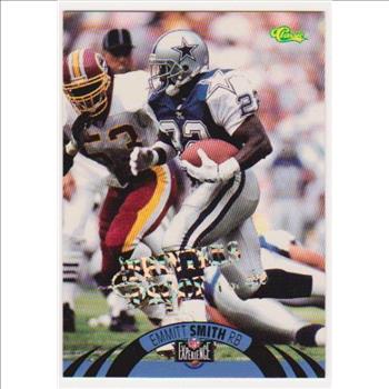 Only 499 Exist - Emmitt Smith 1995 Classic NFL Experience Printers Proof #1 Insert Card
