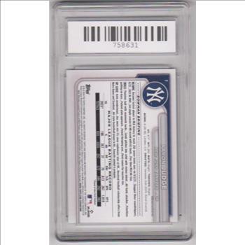 Graded Gem Mint 10 - Aaron Judge 2024 Bowman #7 Card