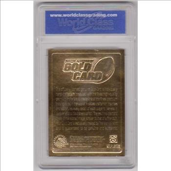 Graded Gem Mint 10 - Tom Brady 2005 Merrick Mint 23 Kt Gold Card