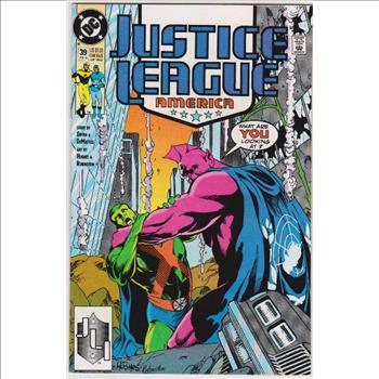 1990 DC Comics JUSTICE LEAGUE AMERICA #39 Issue