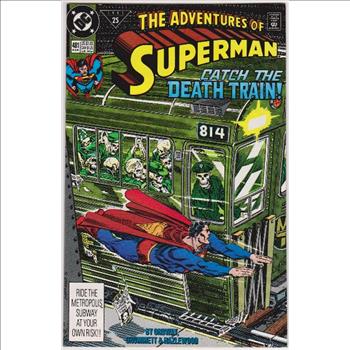 1991 DC Comics The Adventures Of Superman #481 Issue