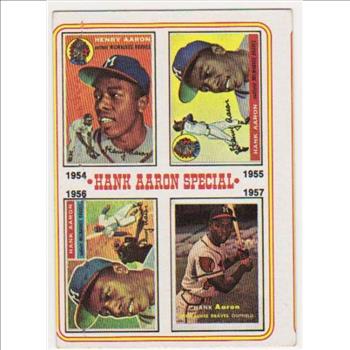 1974 Topps Hank Aaron #2 Card - HOF'er
