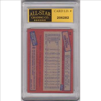 Graded 10 - Tony Gwynn 1985 Topps Drake's Big Hitters #14 Card