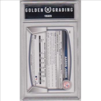 Graded GG Mint 9 - Aaron Judge 2023 Bowman #59 Card