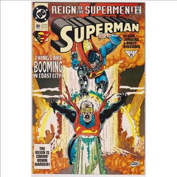 1993 DC Comics SUPERMAN #80 Issue 