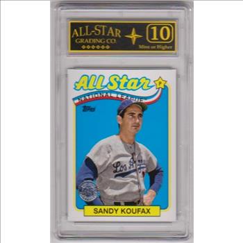 Graded 10 - Sandy Koufax 2024 Topps 35th Anniversary #89ASB-14 Insert Card