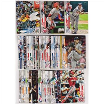 100 Different 2020 Topps Update Baseball Cards w/ Giancarlo Stanton + More