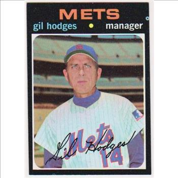 1971 Topps Gil Hodges #183 Card - HOF'er