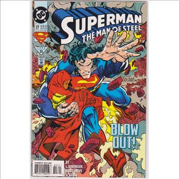 1993 DC Comics Superman The Man Of Steel #27 Issue