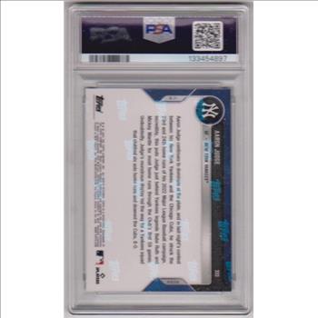 Graded PSA Gem Mint 10 - Aaron Judge 2022 Topps Now #333 Card