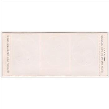 Sealed 1972 NFL Action '72 Sunoco Pack With 9 Player Stamps Inside