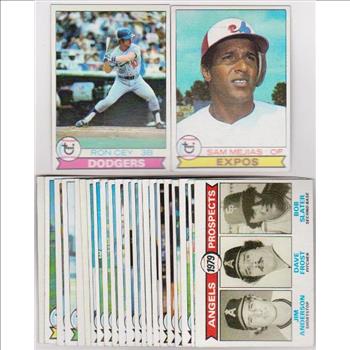 25 Different 1979 Topps Baseball Cards - Ron Cey + More