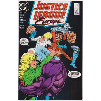 1989 DC Comics JUSTICE LEAGUE EUROPE #5 Issue