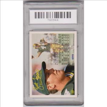 Graded Mint 9 - Brett Favre 1994 Fleer #168 Card