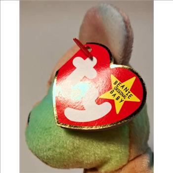 1996 Ty Beanie Baby PEACE THE BEAR - New With Tags