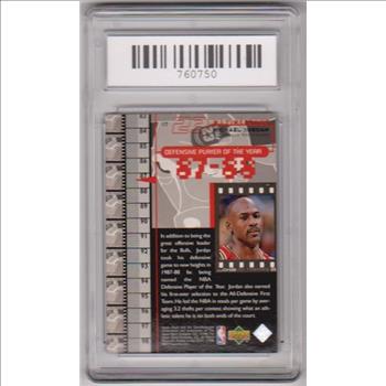 Graded Mint 9 - Michael Jordan 1998 Upper Deck Living Legends #17 Card