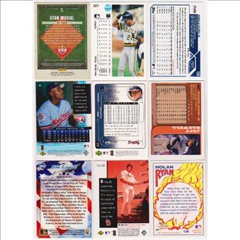 Baseball Card Collection 1990-2023 w/ Stan Musial, Barry Bonds + More