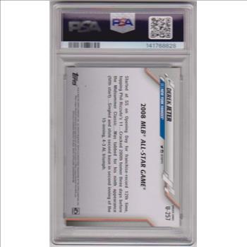 Graded PSA Mint 9 - Derek Jeter 2020 Topps Update #U-257 Card