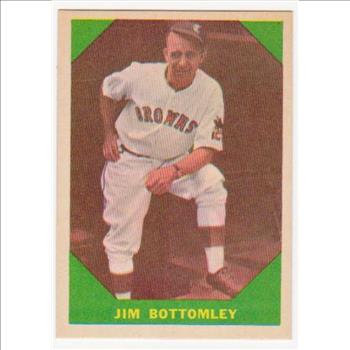 1960 Fleer Jim Bottomley #45 Card - HOF'er