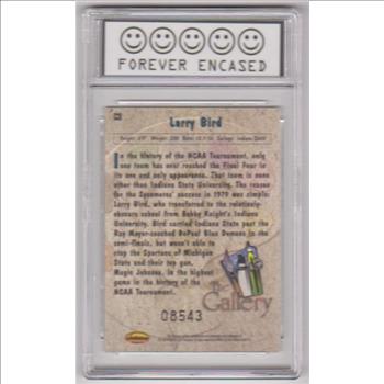 Labeled Mint 9 - Larry Bird 1994 Ted Williams Constellations #C3 Insert Card