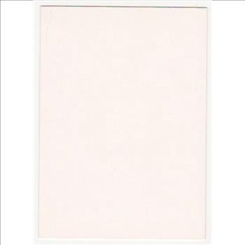 Blank Back Error - Joe Montana 1990 Pro Set Football Card